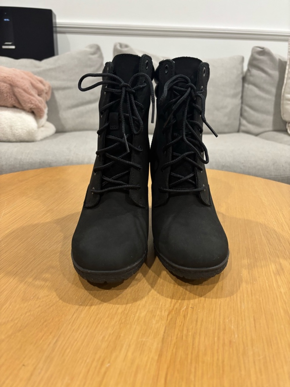 Timberland Tillston ankle boots in black nubuck size 6,5 US